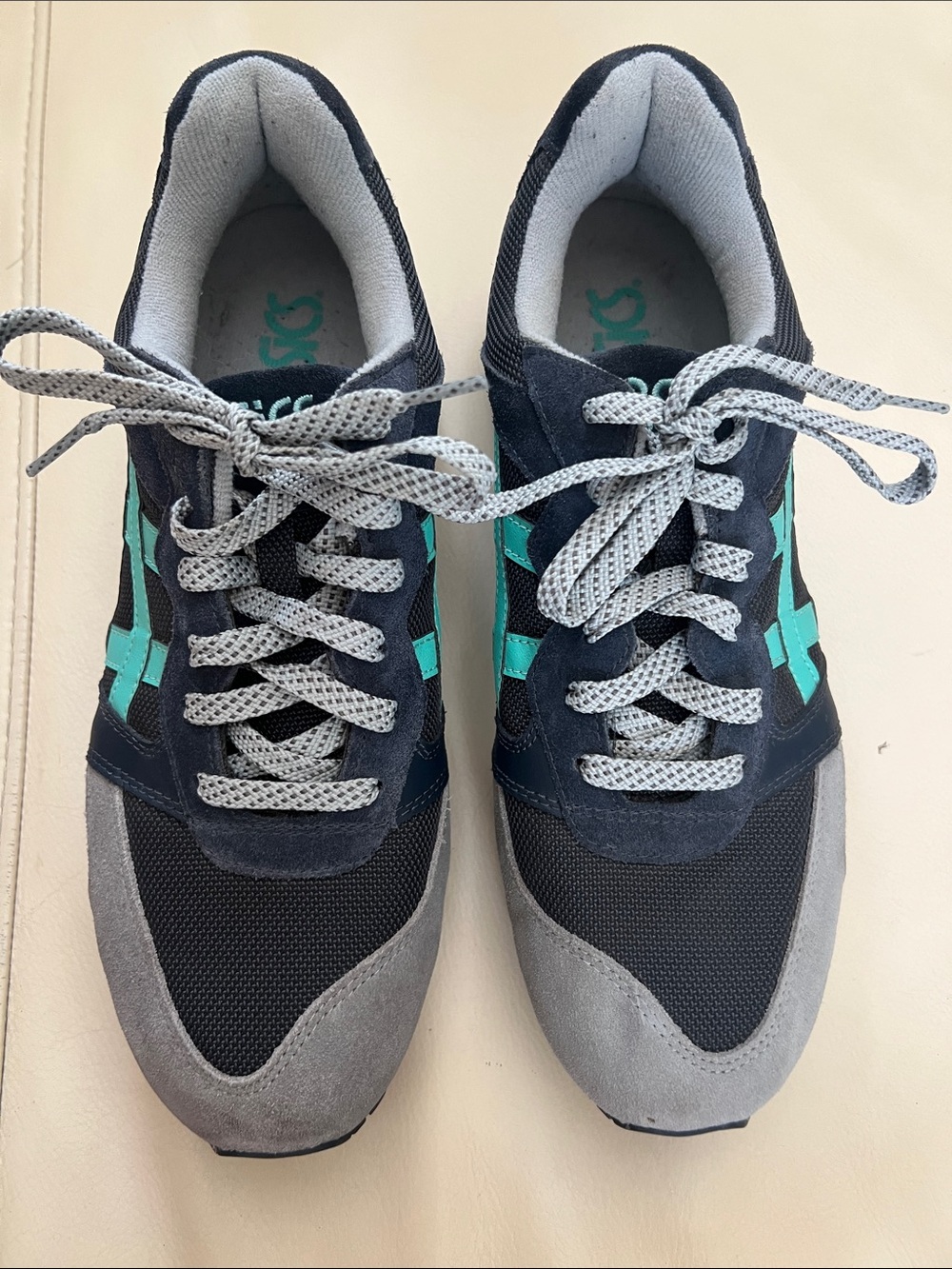 Asics Gel-Lique Man’s India Ink-Cocatoo Sz 10 Sneakers